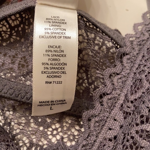 NWT Jessica Simpson lace bra size L - Picture 5 of 5
